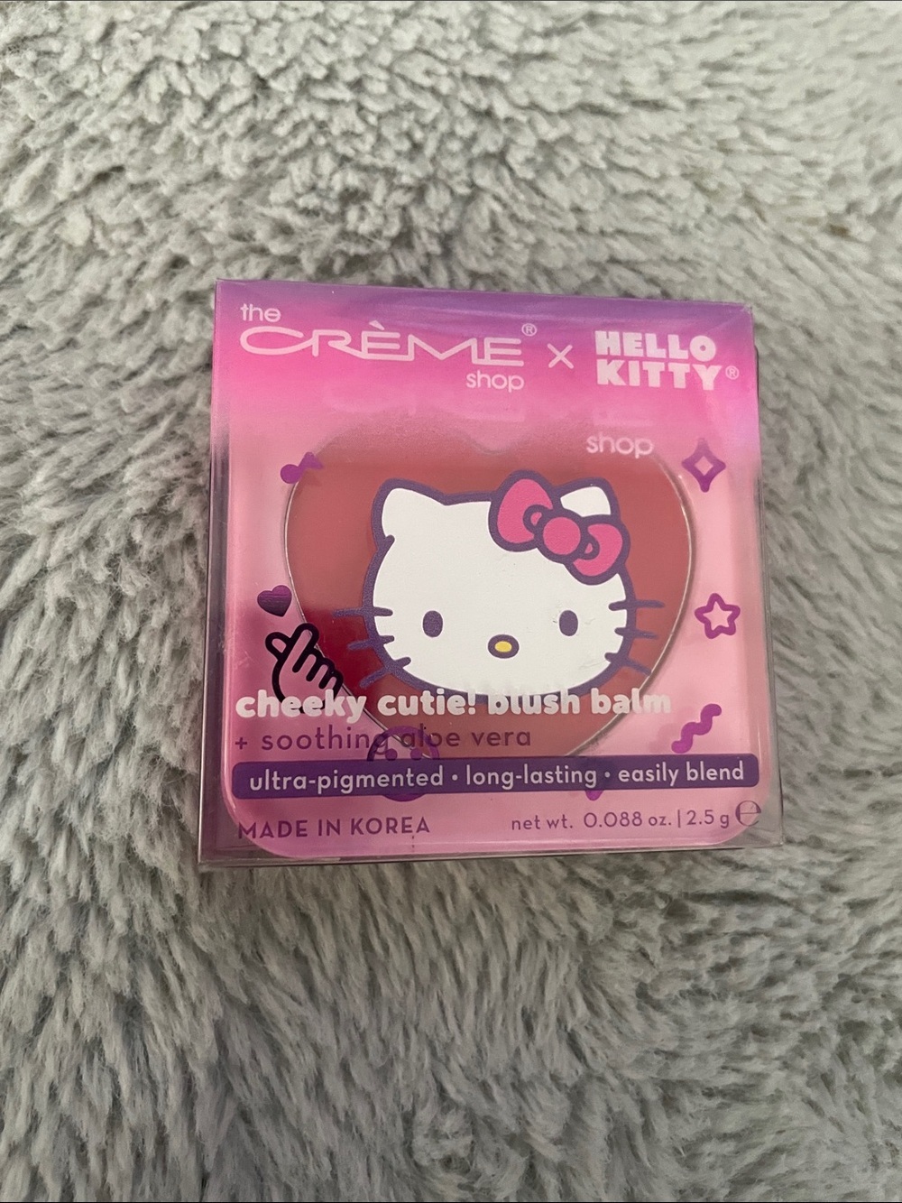 The Crème Shop x Hello Kitty Cheeky Cutie Blush Balm - Pink